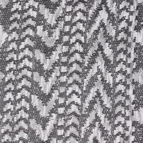 Black Zigzag Jacquard, Polyester, 248 gsm