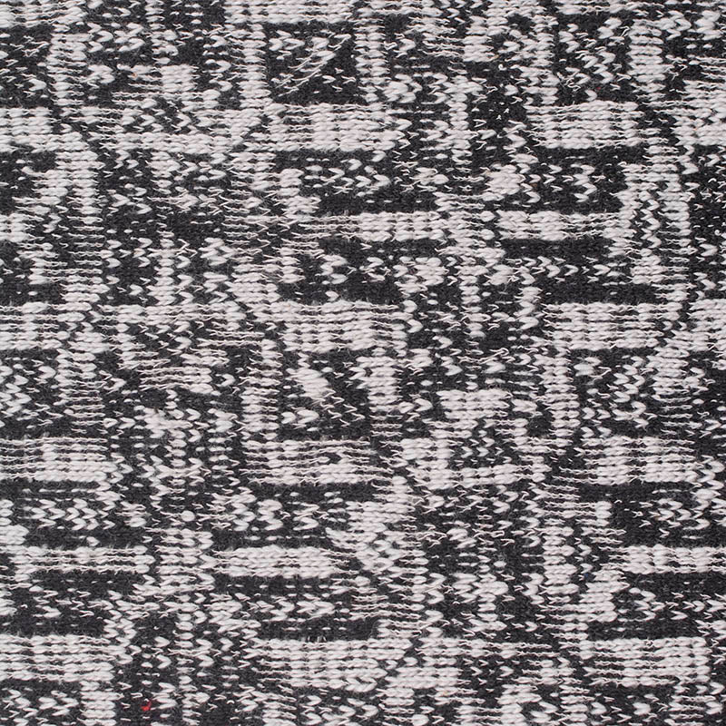 Black Abstract Jacquard, 400 gsm