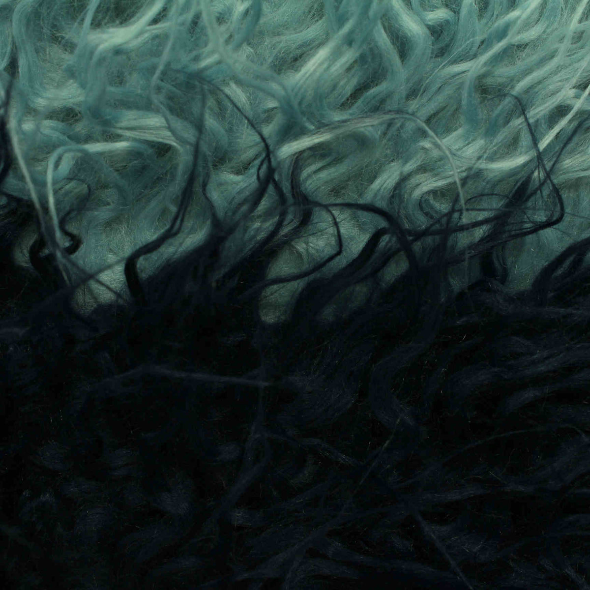 Acrylic Polyester Knit Fabric, 170 cm — Blue
