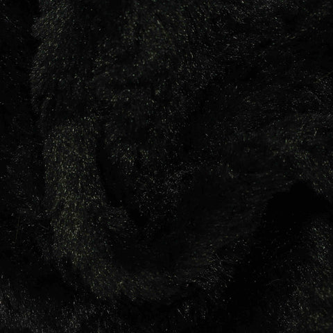 100% Polyester Knit Fabric, 300 gsm, 150 cm — Black