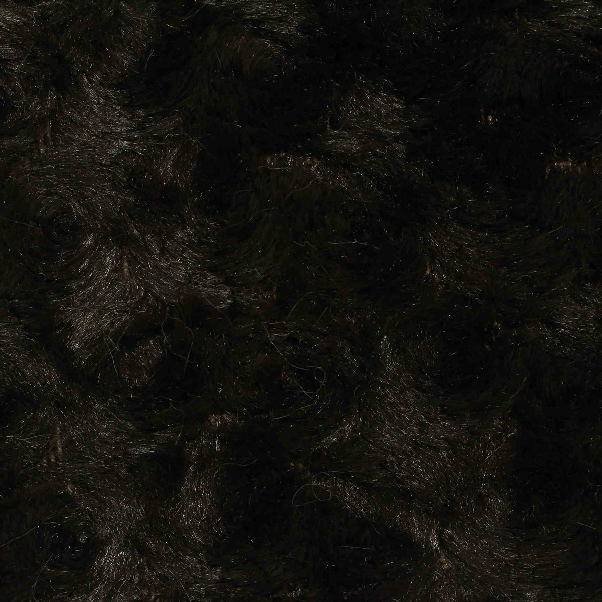 100% Polyester Knit Fabric, 290 gsm, 160 cm — Black