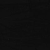 Brushed Polyester Stretch Jersey Knit Fabric, 110 gsm, 160 cm — Black