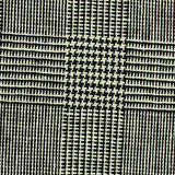 Black Plaid Woven, Linen-Cotton — texture