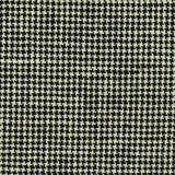 Black Houndstooth Woven, Linen-Cotton — texture