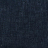 Yarn-Dyed 100% Linen Woven Fabric, 128 gsm — Navy
