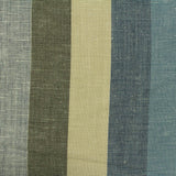 White Vertical-Stripe Woven, Viscose
