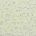 Light Yellow Openwork Scuba Knit, Polyester