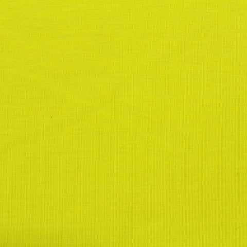 100% Polyester Jersey Knit Fabric, 142 gsm, 160 cm — Yellow