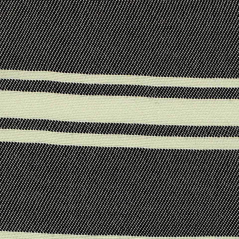 Black Stripes Jacquard, Viscose