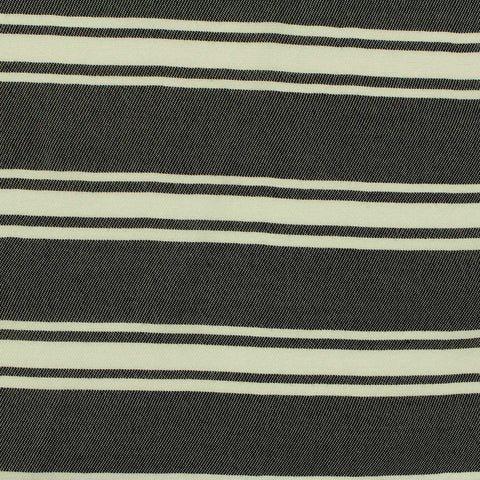 Black Stripes Jacquard, Viscose