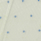 Blue Dots Jacquard, Poly-Cotton — texture
