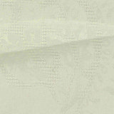 Cream Tone-on-Tone Floral Jacquard, Poly-Cotton — texture