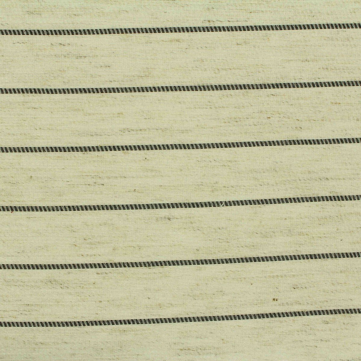 Black Horizontal-Stripe Jacquard, Polyester, 202 gsm