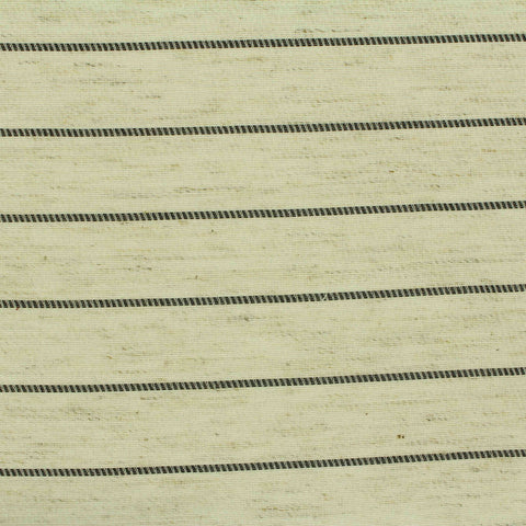 Black Horizontal-Stripe Jacquard, Polyester, 202 gsm