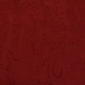 Red Abstract-Floral Jacquard, Viscose