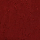 Red Abstract-Floral Jacquard, Viscose