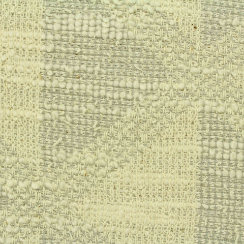 Off-White Tone-on-Tone Jacquard, Cotton-Poly