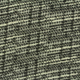 Black Horizontal-Stripe Jacquard, Poly-Cotton