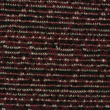 Black Marl Interlock Knit, Polyester