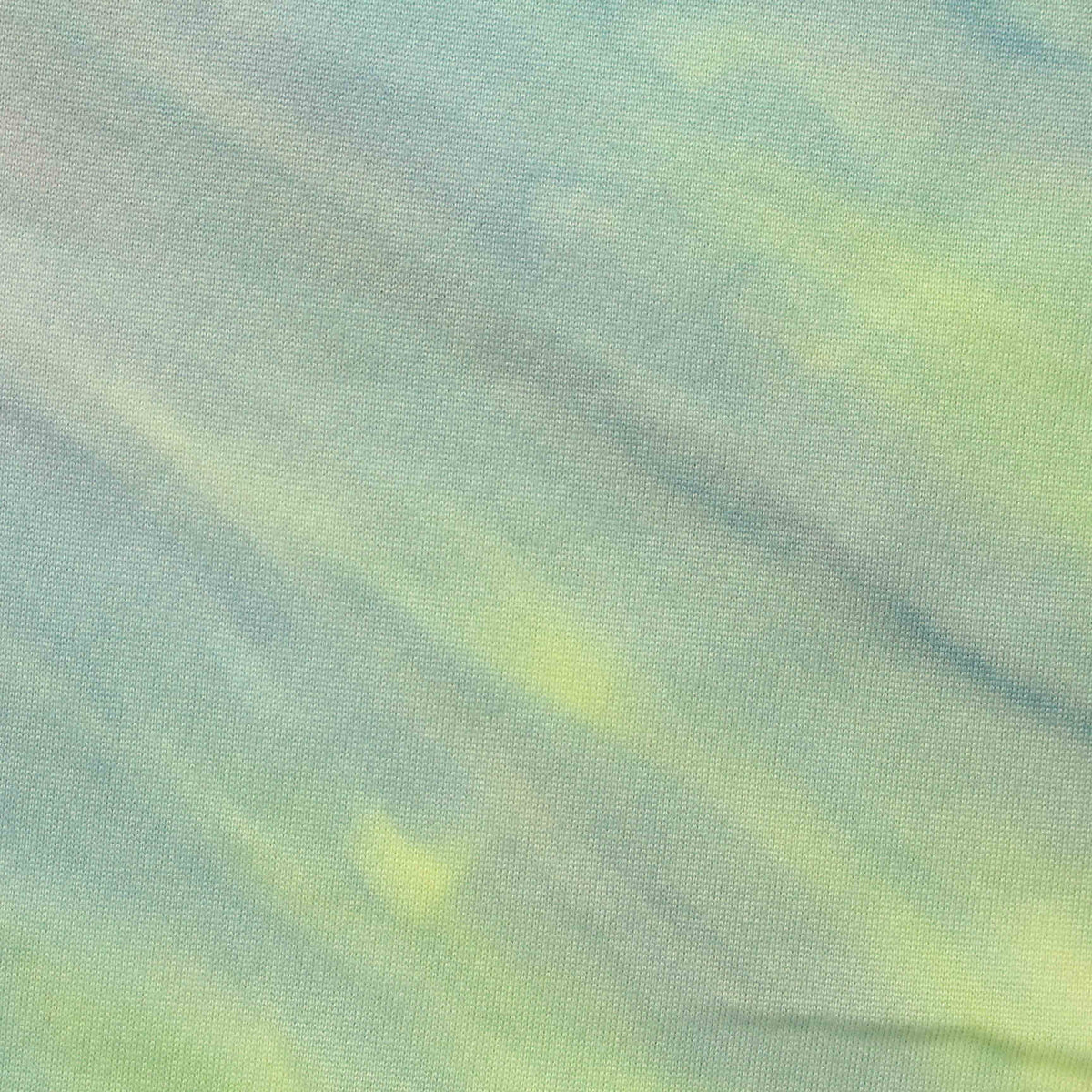 Light Blue Abstract Milk Silk Knit, Polyester