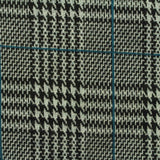Black Houndstooth Jacquard, Polyester