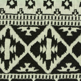 Black Geometric-Diamond Jacquard, Polyester