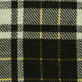 Black Plaid Jacquard, Cotton-Viscose