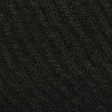 Dark Grey Heathered-Marl Ponte Knit, Viscose-Nylon, 258 gsm