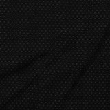 Light Grey Dots Ponte Knit, Viscose-Poly