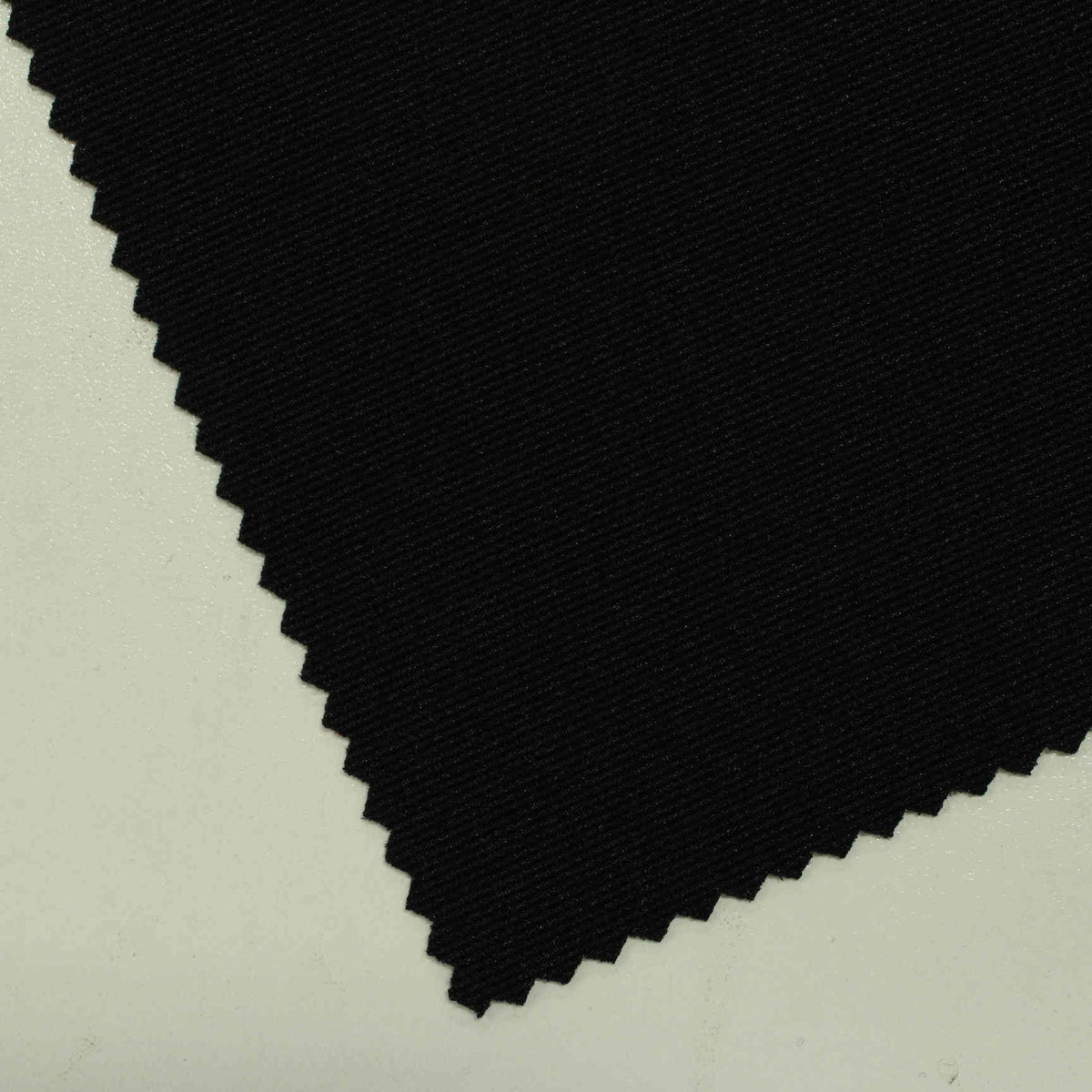 Polyester Stretch Knit Fabric, 140 gsm, 160 cm — Black