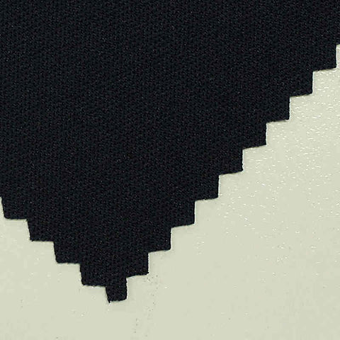 100% Polyester Jersey Knit Fabric, 120 gsm, 160 cm — Black, ref EF-203542