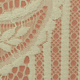 White Floral Scuba Knit, Cotton-Poly — texture