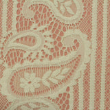 White Floral Scuba Knit, Cotton-Poly