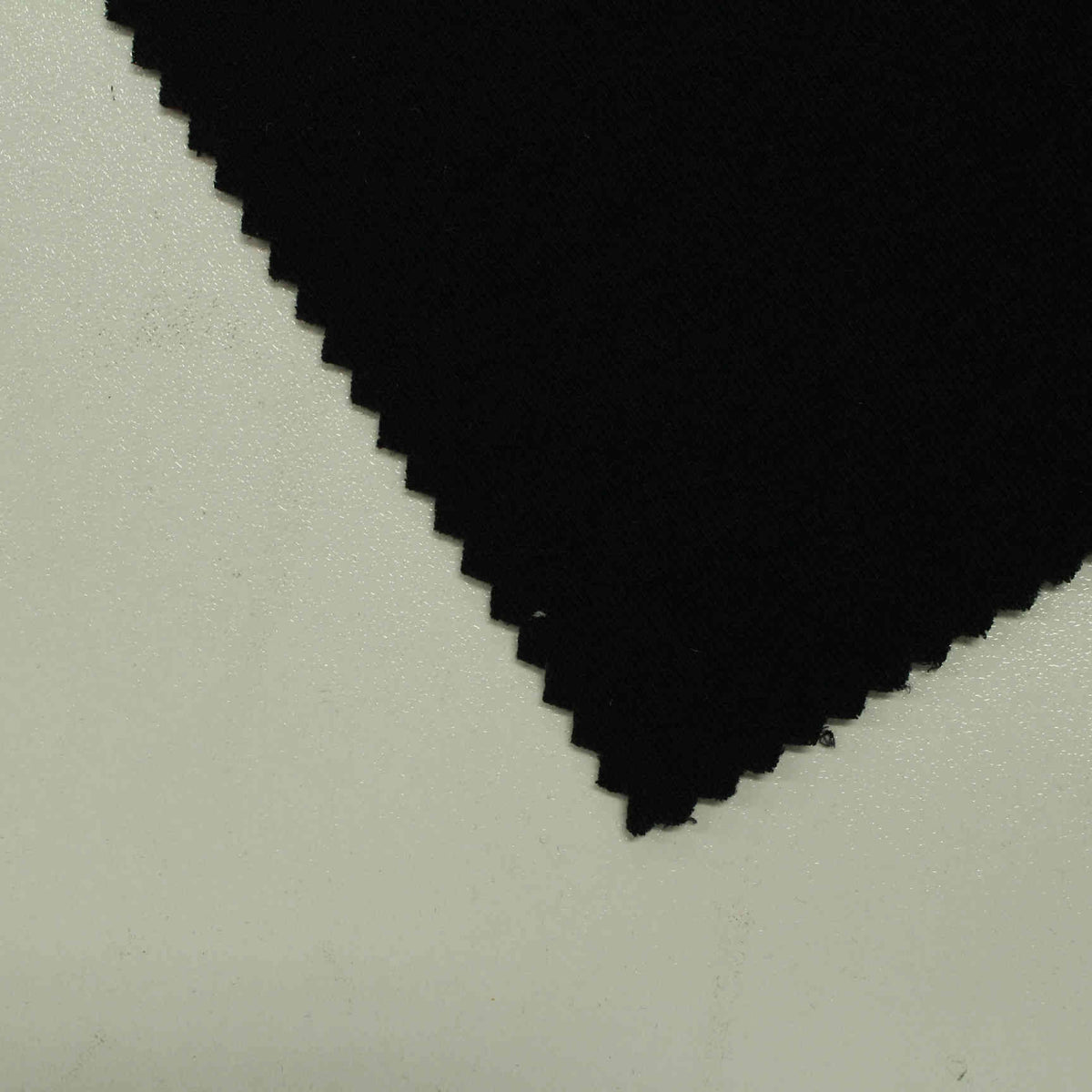 Cotton Polyester Knit Fabric, 250 gsm — Black