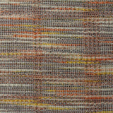 Orange Horizontal-Stripe Jacquard, Poly-Cotton