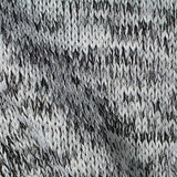 Grey Heathered-Marl Chunky Knit, Polyester — texture
