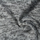 Grey Heathered-Marl Chunky Knit, Polyester