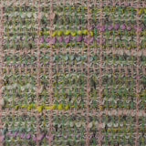 Pastel Pink Textured Chunky Knit, Poly-Cotton