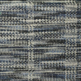 Heathered Blue Marl Chunky Knit, Poly-Cotton