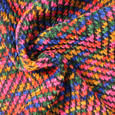 Multicolor Marl Chunky Knit, Polyester