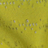 Yellow Openwork Jacquard, Polyester — texture