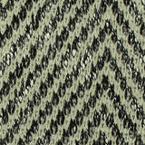 Black Chevron Chunky Knit, Poly-Viscose — texture