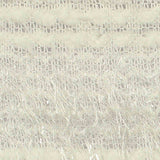White Horizontal-Stripe Rib Knit, Polyester — texture