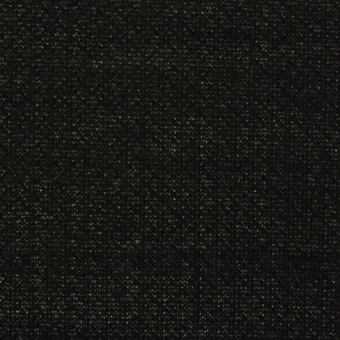 Black Marl Rib Knit, Polyester, 350 gsm