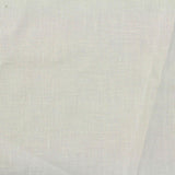Linen Cotton Woven Fabric, 137 gsm, 135 cm — White