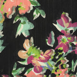 Pink Bold-Floral Canvas, Poly-Cotton