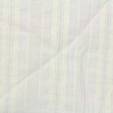Off-White Vertical-Stripe Jacquard, Cotton-Viscose