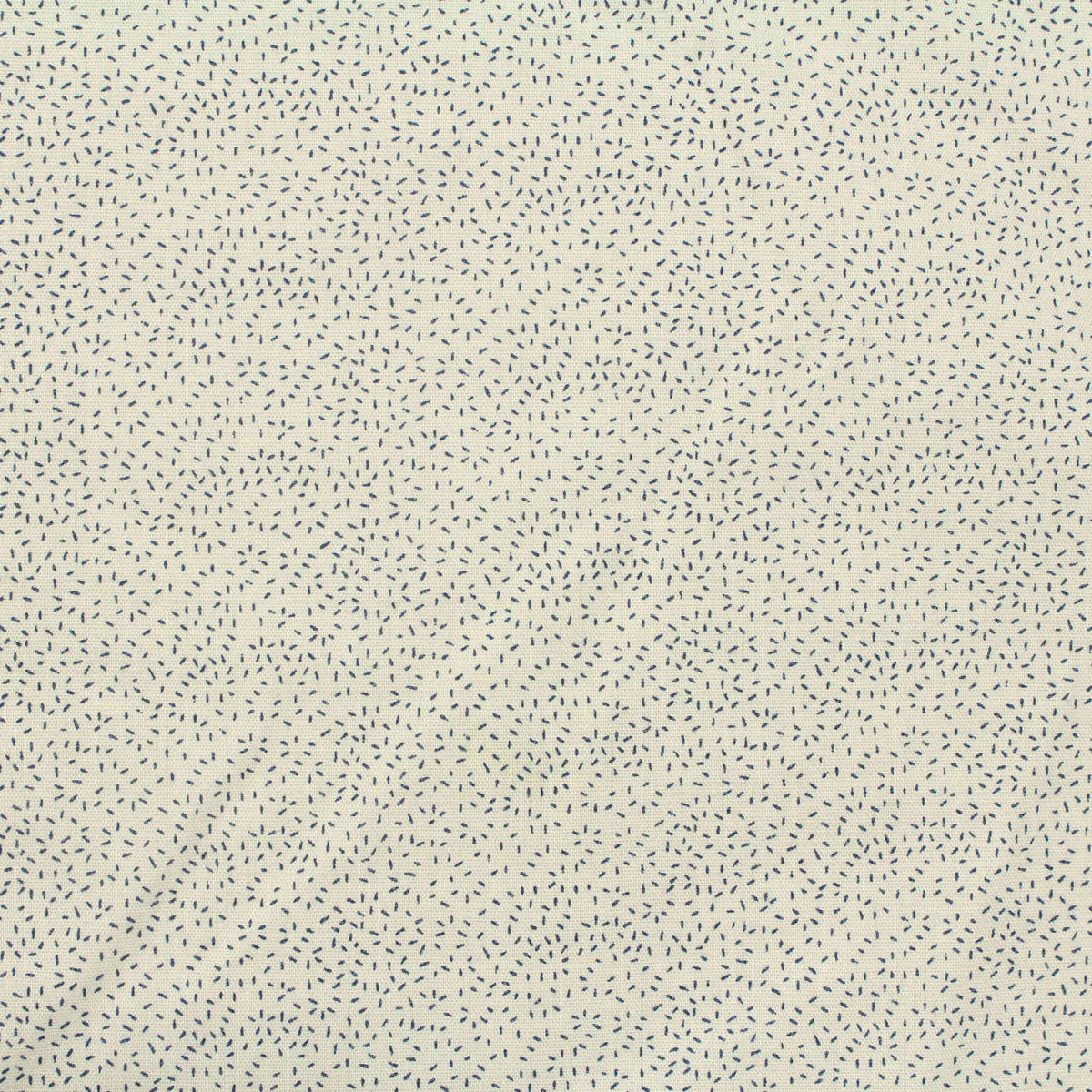 Dark Blue Dashes Poplin, Cotton