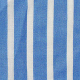 Blue Vertical-Stripe Poplin, Cotton — texture