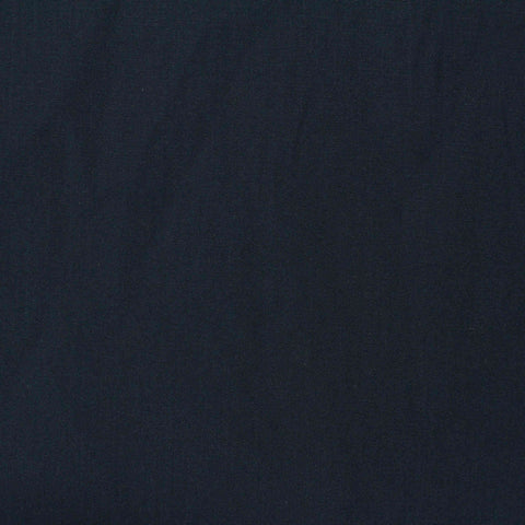 Polyester Cotton Poplin Fabric, 129 gsm, 145 cm — Black